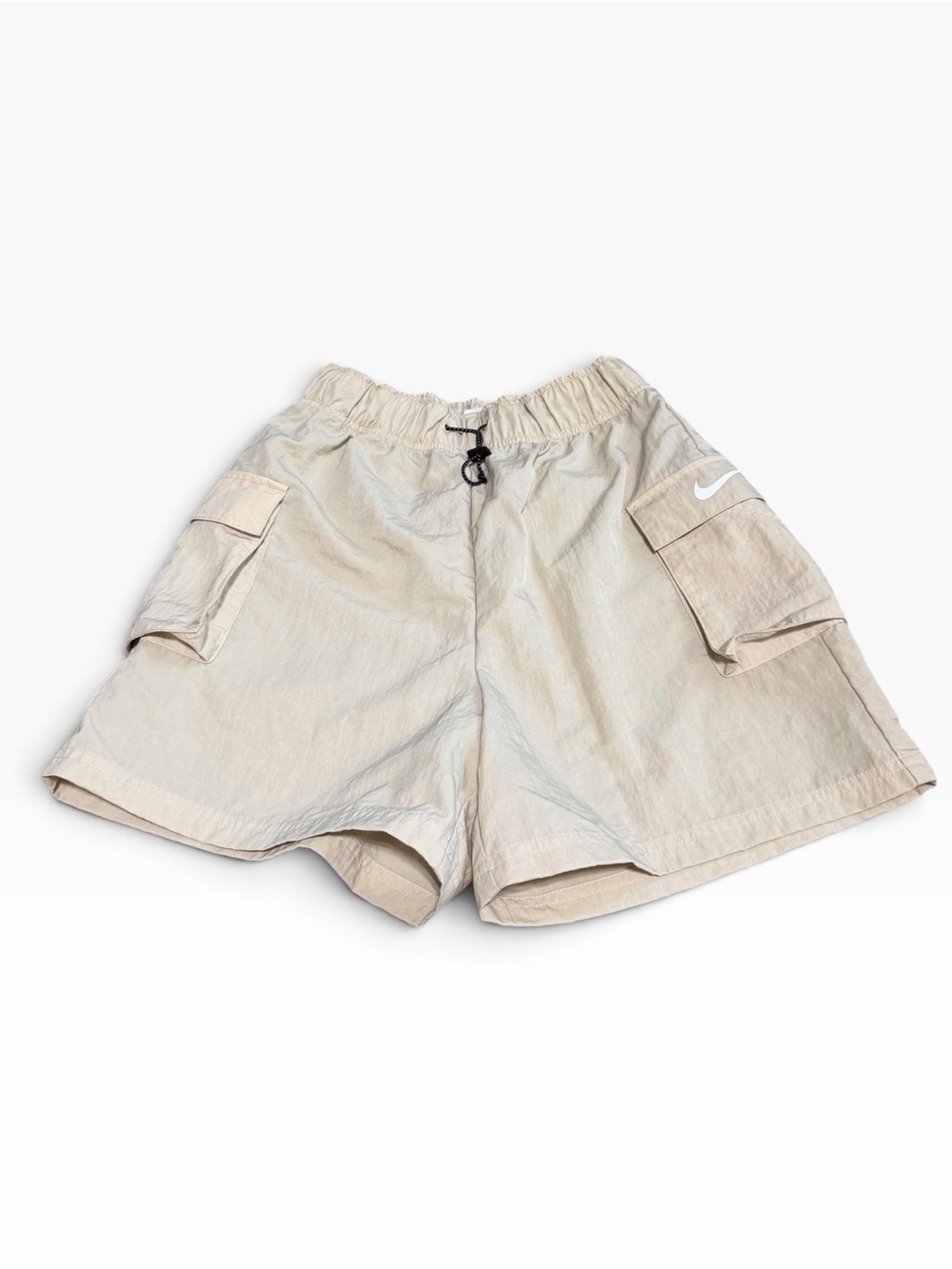 Nike Sportswear Women's Essential High-Rise Woven Cargo Shorts | Tan | XS